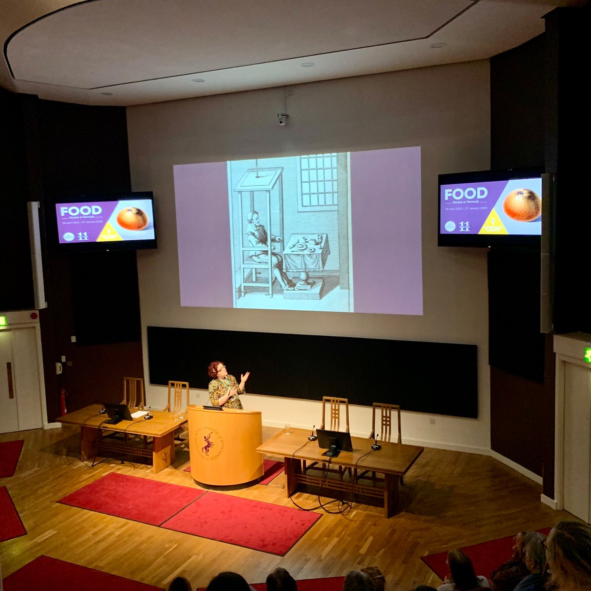 RCPEdin's tweet photo. We had a fantastic evening launching our new @RCPEHeritage exhibition - ‘Food: Recipe or Remedy.’ This is a free public exhibition, find out more and how to visit us here: https://t.co/EVzFqsAN7v https://t.co/9nHiU1nEnS