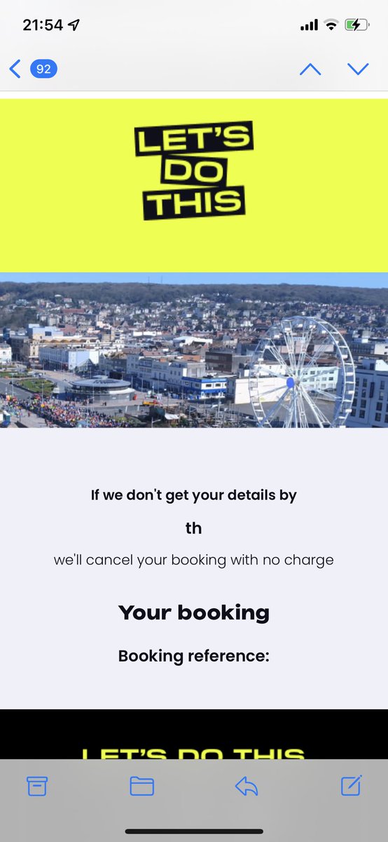 How to get clicks on your Twitter account? Send everyone in your address book half an email panicking them 😂 <a href="/letsdothisrace/">LET'S DO THIS</a> #oops