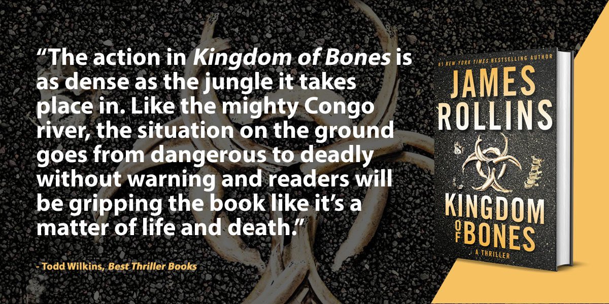 zenextremist's tweet photo. My special copy of #KingdomOfBones by @jamesrollins arrived today from @poisonedpen
Great book and really liking the texture on this cover 👍
Check out my @BestThrillBooks review
https://t.co/gva1wltmnP https://t.co/tWjJmmI9K8