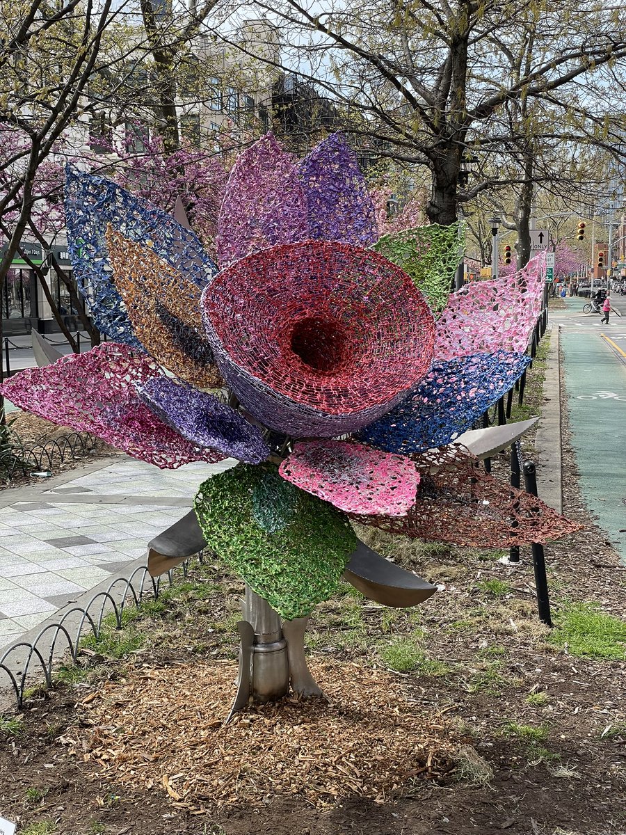 astrobeot's tweet photo. Lotus…Allen Street Mall through October 31 https://t.co/gY5BbwtqGl