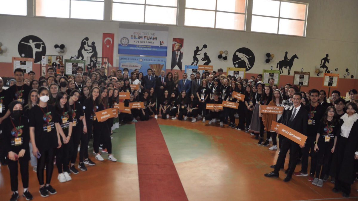 csarili's tweet photo. Çorlu Mimar Sinan Anadolu Lisesi’nde TÜBİTAK 4006 Bilim Fuarının Açılışını Yaptık.Emeği Geçen Bütün Öğrenci Ve Öğretmenlerimizi Kutluyorum.. https://t.co/4HQXxALcJc
