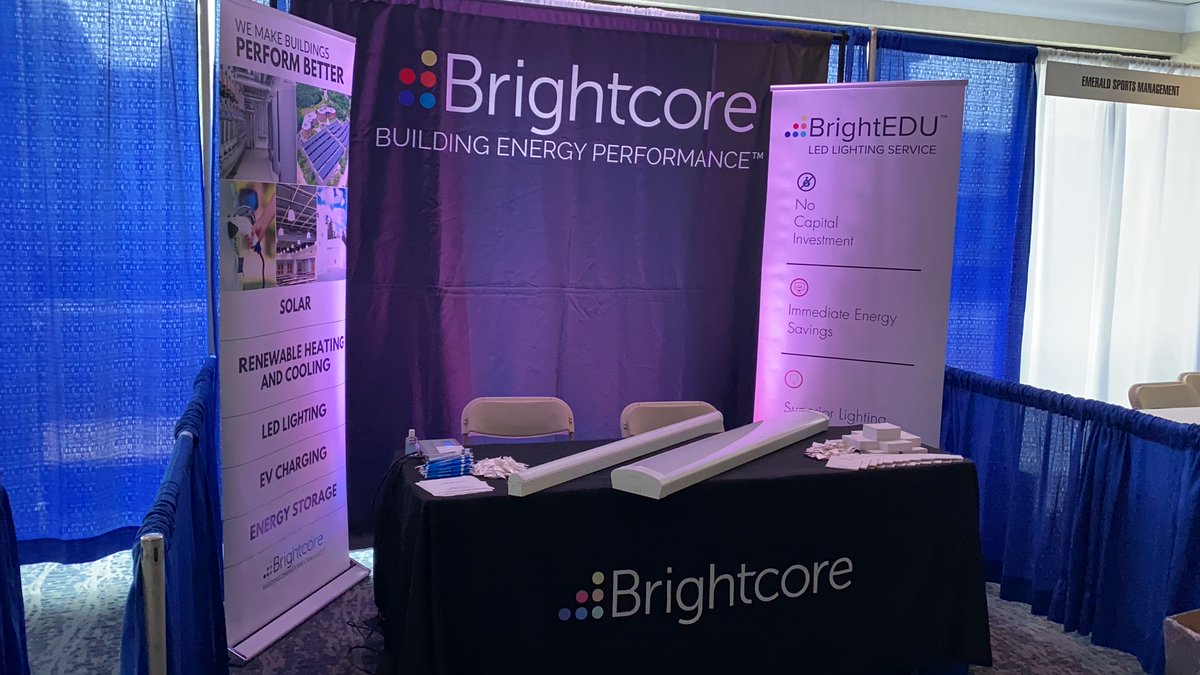 BCEnergy's tweet photo. Brightcore attended and exhibited at the Northeast Ice Skating Managers Association (#NEISMA) 2022 Spring Conference and Tradeshow this week! We shared information about our #CleanEnergy solutions with attendees!
#Brightcore #CleanEnergy #Sustainability #RenewableEnergy https://t.co/1SwiMZqVGi