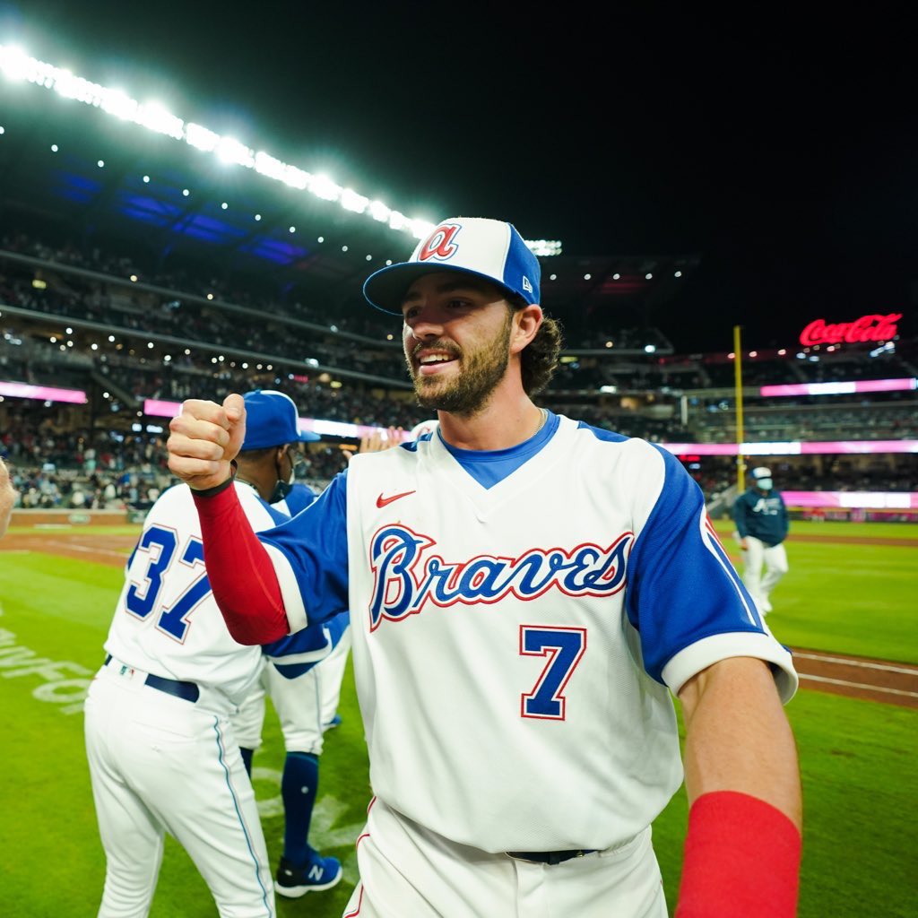 dansby swanson throwback jersey