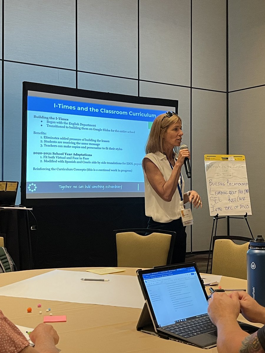 SouthFMHS's tweet image. Mrs. Staci Deinhart-MacKay, representing SFMHS at the @BarrCenter 2022 National Conference delivering “I-Times and the Classroom Curriculum.” She relayed how she ties in the academic content with the I-Time Pathway for Secondary Educators. #individualizedapproach @StaciDMac