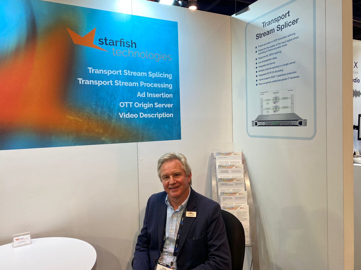 StarfishTech's tweet photo. We have officially come to the end of @NABShow ! Really enjoyed being here and catching up with so many people!
#TSWatermarkInserter #TSprocessing #NABShow #StarfishTechnologies https://t.co/tK3JkpYIeX