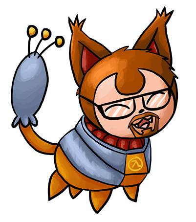 SkittyPosting's tweet image. Skordon Fritty

Based On: Gordon Freeman
From: Half-Life series by Valve