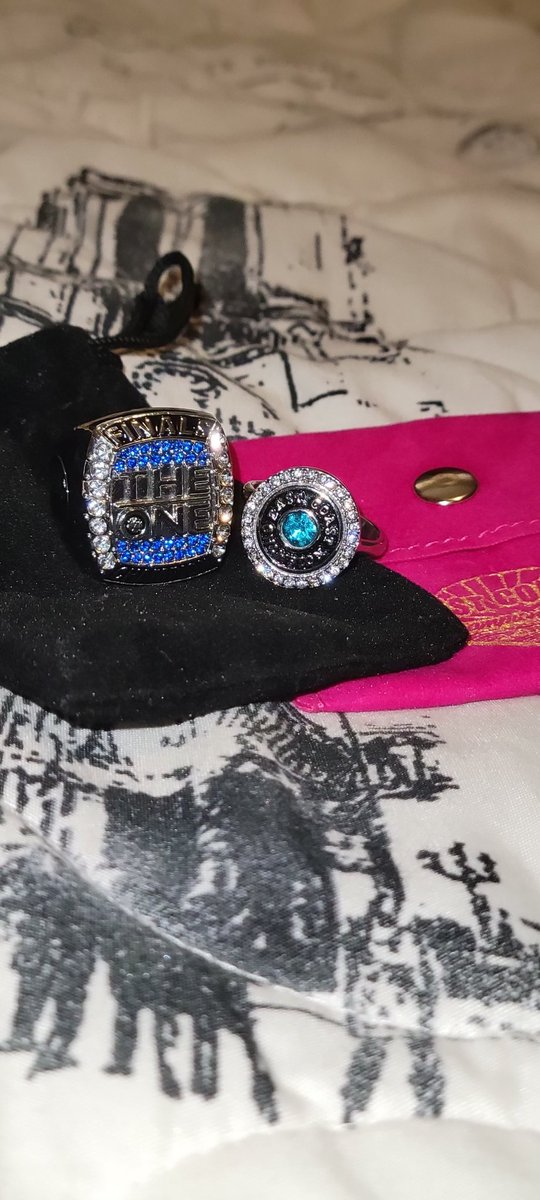 ErikaMoore85's tweet photo. My baby got a collection going on....2 rings in one season #theybad #cheerlife #comeandjoin #cheergoals #mycheerleader https://t.co/5DYB6w1ced