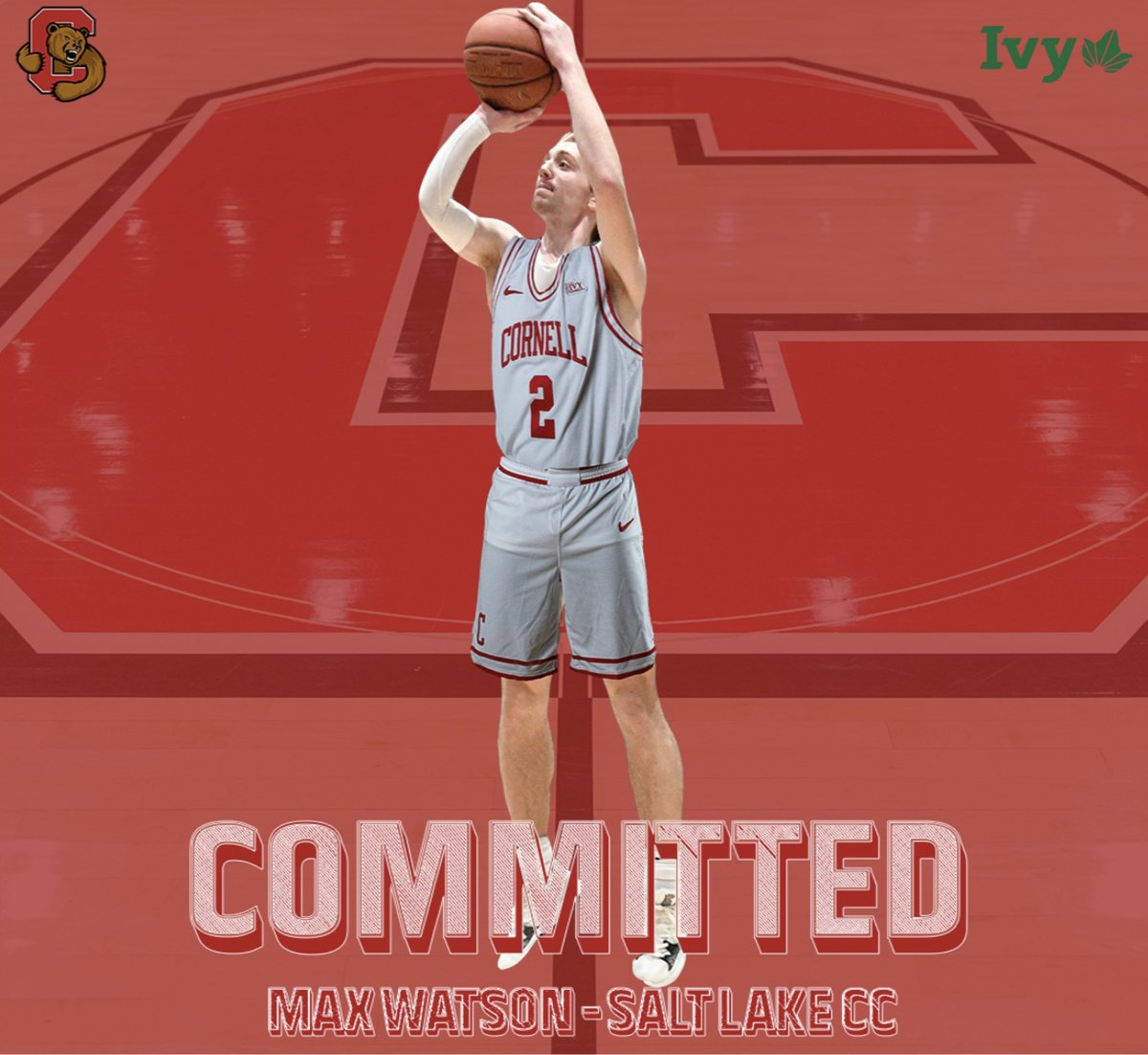 It’s been a dream in the making! Excited to announce I’ve committed to play at Cornell University! Go Big Red! 🐻🔴⚪️
