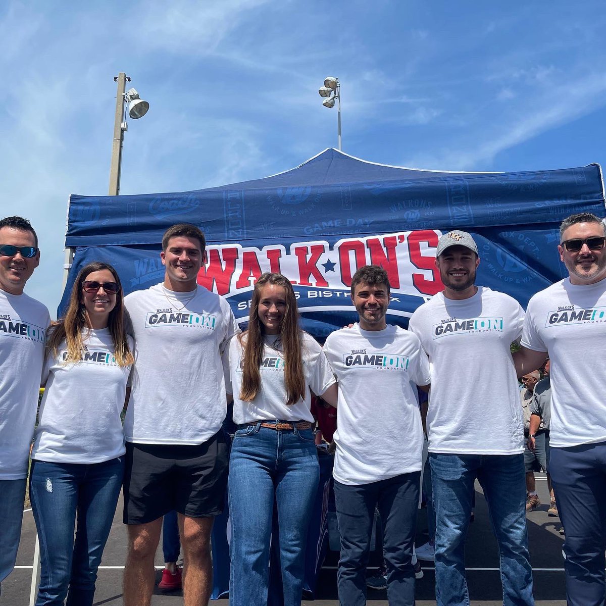 walk_ons's tweet photo. This morning, our @walk_ons Game On Foundation cut the ribbon on our 3rd refurbished basketball court. Thanks to MEC General Contractors, Play @MelbourneFL Parks, Recreation, &amp; Walk-On's Viera for making it happen.

And special thanks to @PlumleeJohn for coming to hang! #walkons https://t.co/4PjEI55HQ2
