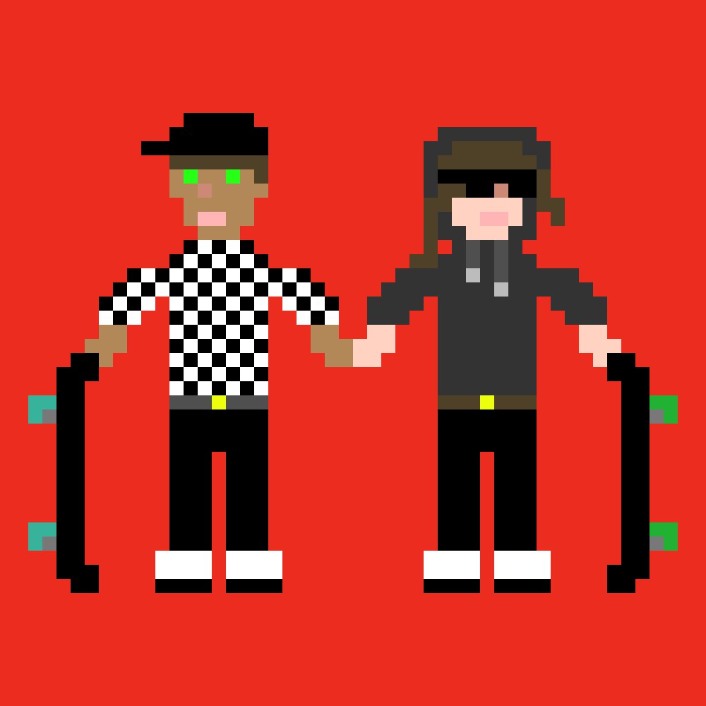 What you guys think of the “Friends” Style PixelSkaters?!