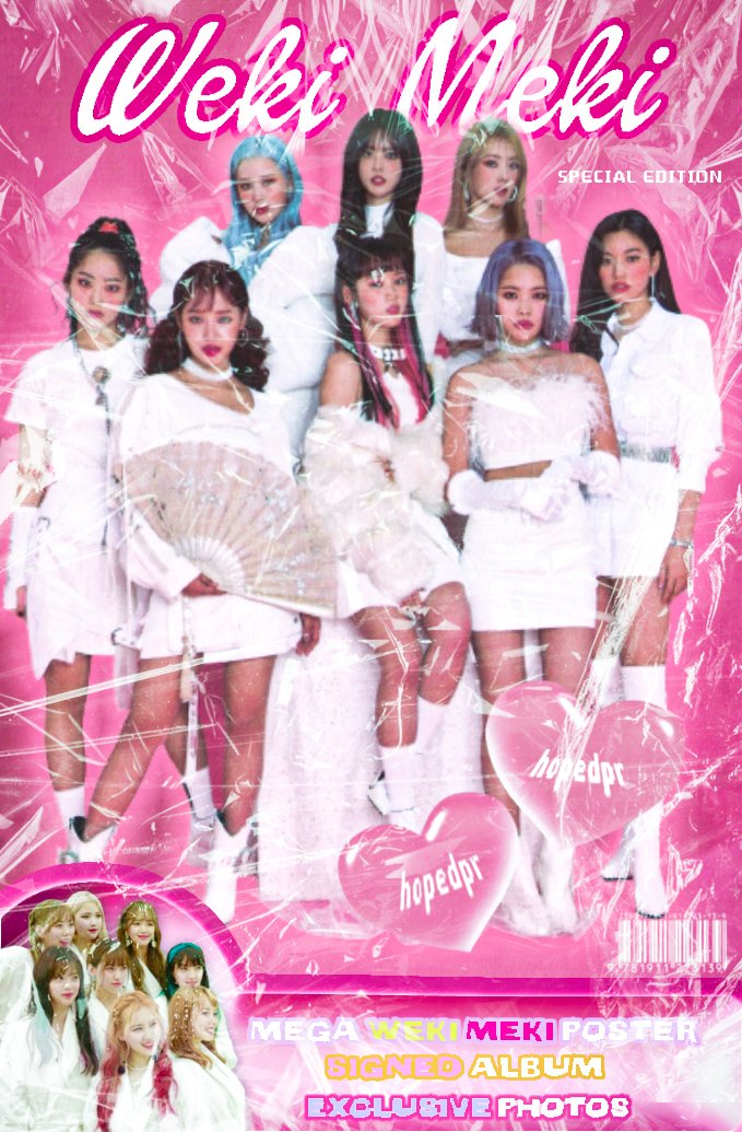 HOPEDPR's tweet photo. #wekimeki special magazine
#위키미키 @WekiMeki #edit https://t.co/hh4CU7c75n