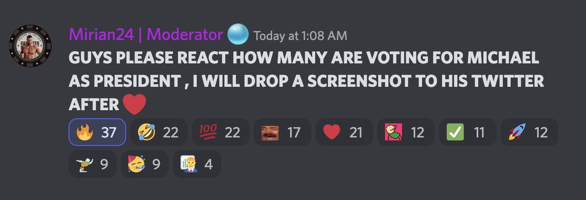 Miriann_24's tweet photo. hey @SoetaertMichael just wanted to let you know @Imaginary_Ones  votes for you 😂❤️ 
Spam #michael4president https://t.co/ZDkejpsrJK