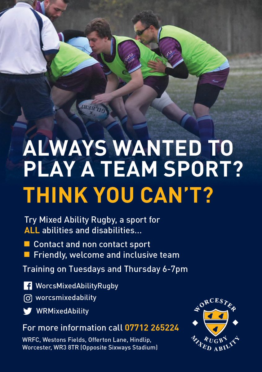 Worcester RFC Saxons tweet media