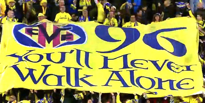 Rule_Numb1's tweet photo. Despite losing @VillarrealCF have got very Classy and intelligent fans #LIVVCF https://t.co/RGwwmsDl2X