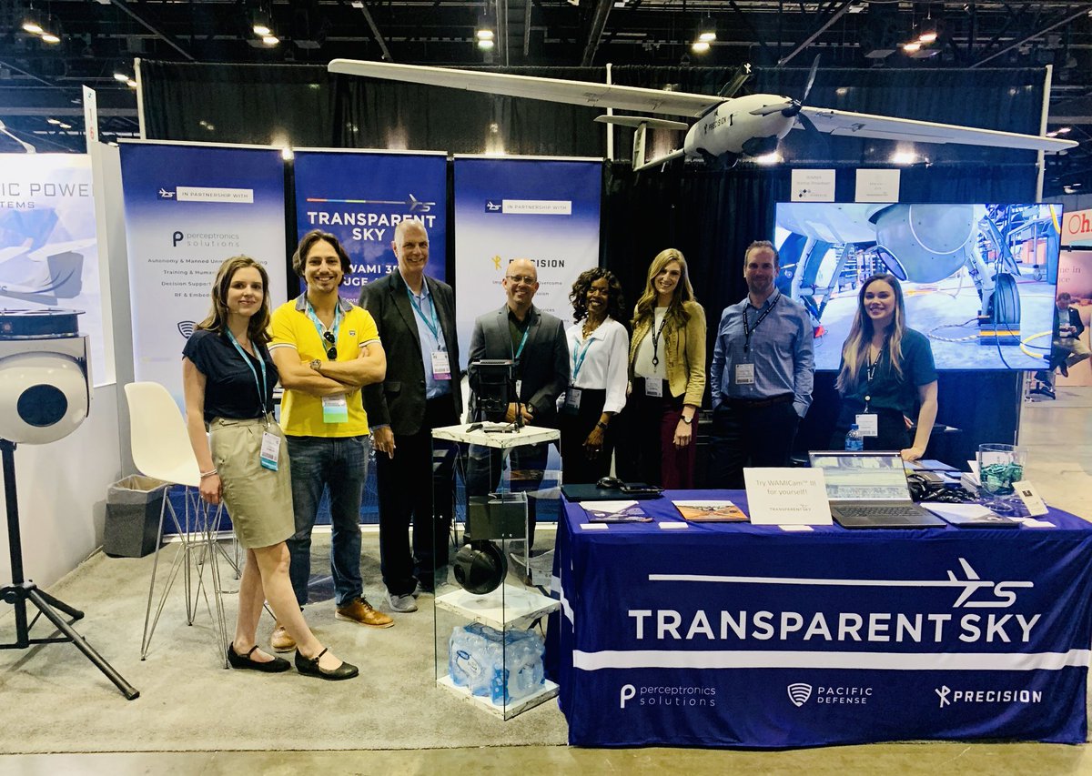 Nathan_J_Dudley's tweet photo. Special thanks to The Transparent Sky Team for hosting Precision this week. Swing by and check out there amazing WAMI sensors at booth 1325, a truly revolutionary capability in a small UAS form factor.
#AUVSI #xpo22 #flyprecision #transparentsky #unmanned #UAV #WAMI https://t.co/g2MydajDXb
