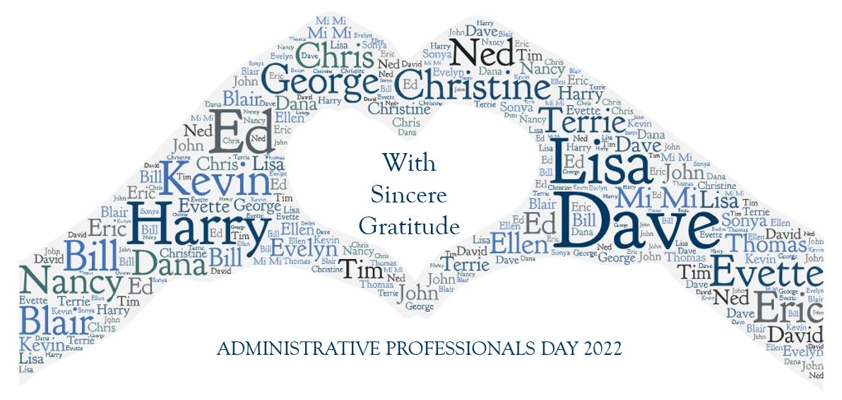 Today is Administrative Professionals’ Day, and we are grateful for our team in the Philadelphia office. Thank you for your dedication and hard work in supporting our office and the mission of our agency.