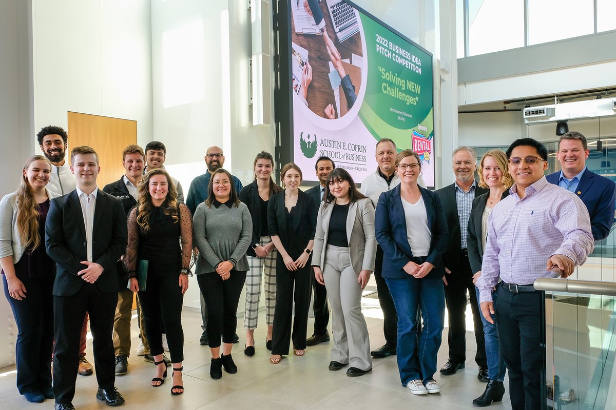 UWGBBusiness's tweet image. Congratulations to all the finalists who pitched in today’s Solving NEW Challenges Business Idea Pitch Competition, sponsored by @DentalCityInc, which we hosted at @titletown Tech today!