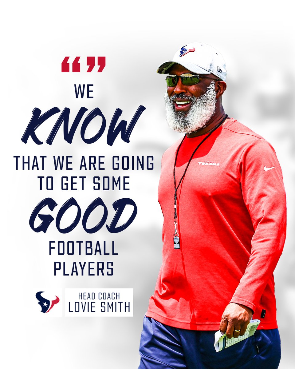 HoustonTexans's tweet photo. 🗣 I know our fourth phase, the fans, are pretty excited about the draft and we are too.. https://t.co/jRnyBKWDOz