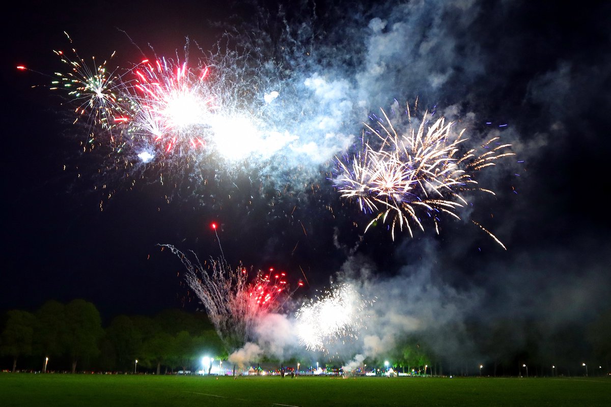 #Vuurwerk als afsluiting van #koningsdag in #Rijssen
