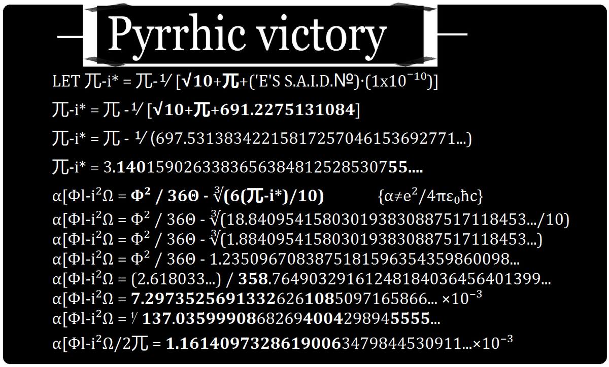 Edibal2's tweet photo. Ѫi]2∑☈!∃1l-]iㄎFζ7_iΦ¹⁸ζ兀 14:1
&amp; I [_ooked &amp; Yo...!
&amp; I am3  𝟵t𝟬𝟬𝟲 0n ']['he #Muon #Zion!!
α[Φl-i²Ω/2兀 = 1.161409732861𝟵𝟬𝟬𝟲... × 10⁻³ #muon g-2
&amp; \A/ith Me..., 𝟭𝟰𝟬&amp;𝟰𝟬𝟬𝟰&amp;𝟭𝟬𝟴!
&amp; ]-[aving '℮'δ ][-'FI'][']-[ER'δ A/FIA/\E...
&amp; \A/ritten In ']['heir 4 x 5555! https://t.co/UaFnzOskD9