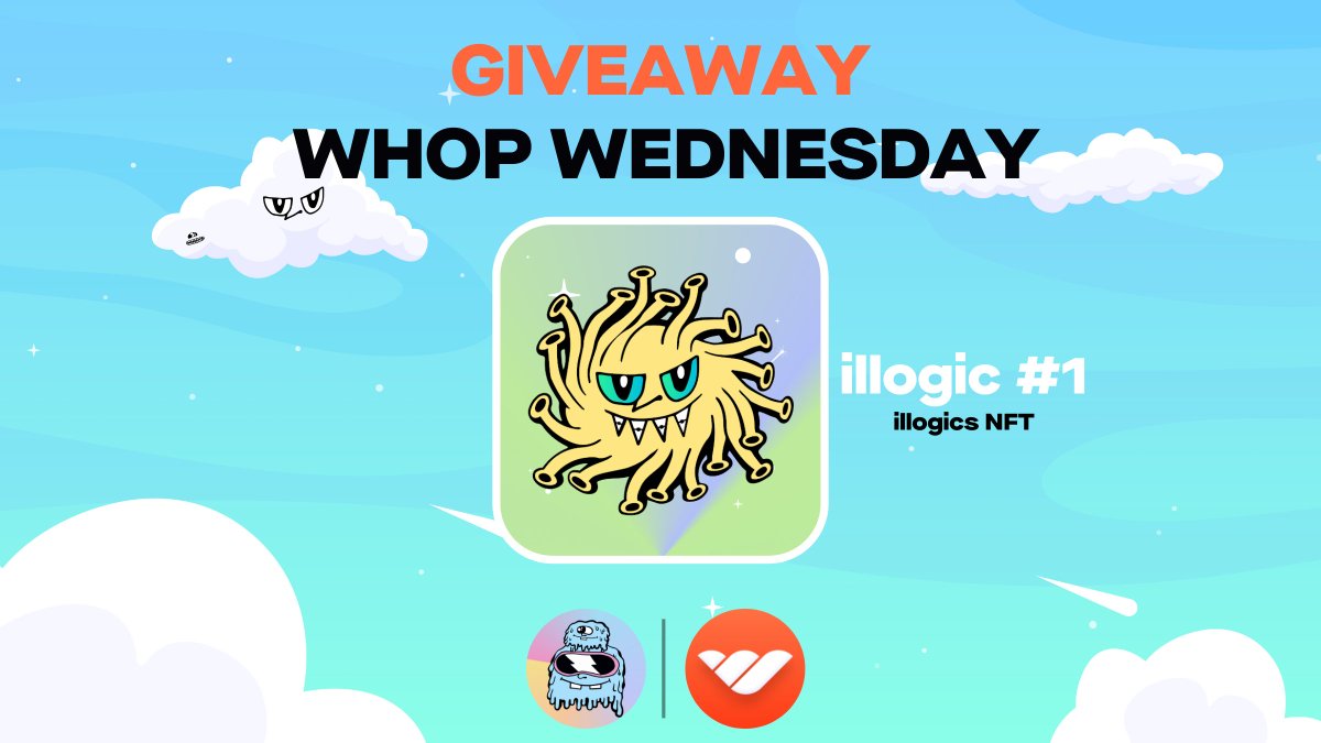 WhopIO's tweet image. 🚨 WHOP WEDNESDAY GIVEAWAY 🚨

Giving away illogic #1 to one lucky person!

To enter:
1. Follow @WhopIO &amp;amp; @illogics 
2. Like &amp;amp; Retweet!🤘

24 hours!⏳ 

Thank you @illogics for supplying us with illogic #1 for this Whop Wednesday giveaway!