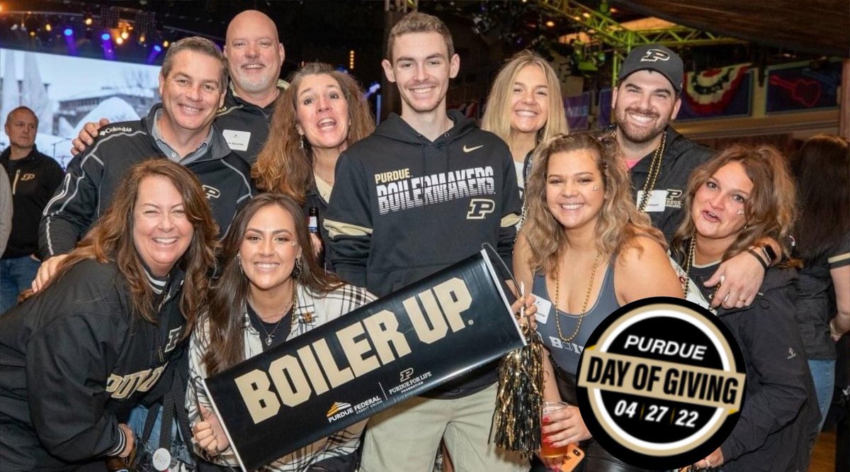 TracyBenedict16's tweet photo. Help power Purdue’s next giant leap on April 27, #PurdueDayofGiving https://t.co/ApnNoNdoki We are not alumni’s of Purdue #PurdueCheer @PurdueCheer and #Purduefor Life @PurdueforLife welcomed us as to the Purdue family. https://t.co/Rqhe5bHEU9