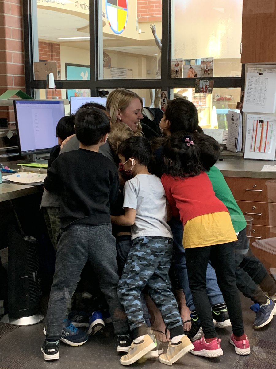 She is loved! Happy Administrative Assistant’s Day Mrs. McGonigal! #treatsallday