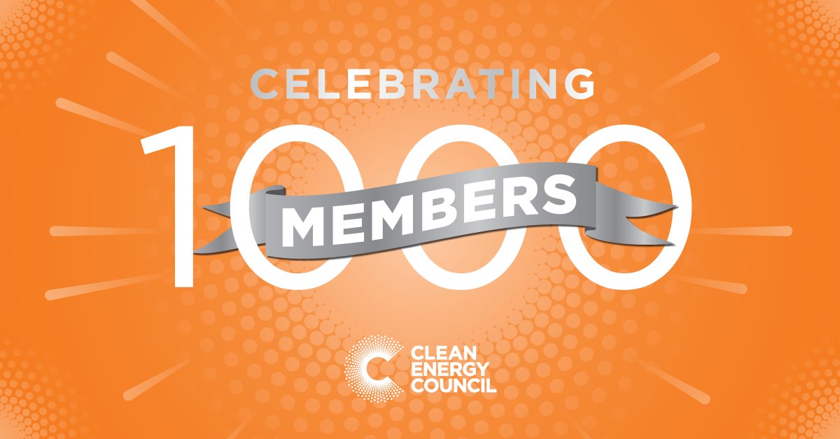 cleannrgcouncil's tweet photo. We are incredibly proud to celebrate 1000 members here at the Clean Energy Council - a landmark that is demonstrative of the growth and maturity of the clean energy industry in Australia.
More here: https://t.co/PXWB6jmsjF
#1KMembers #MemberMilestone https://t.co/CRnMlnoN63