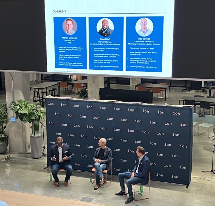 dhall3's tweet image. It was such an honor to be back in #Houston with @hxventurefund, @tigesavage and @PROS_Inc discussing more about @RiseOfRest @revolution and investing in #HoustonTech. Until next time!!