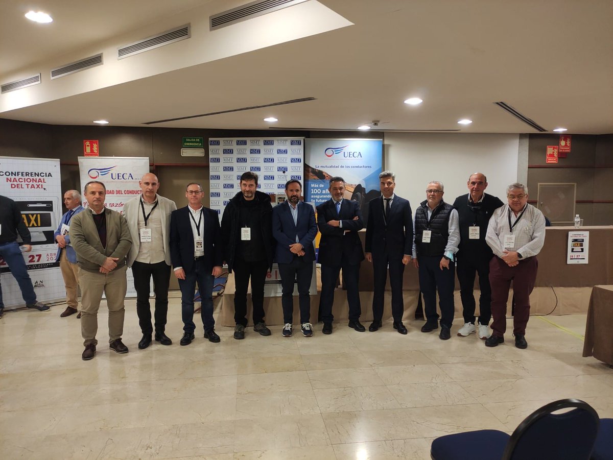 Presidente y Vicepresidente de Aumat Malaga acuden en representación de la asociación mayorítaria de Málaga. 
El taxi de toda España se reúne para analizar la situación del sector y establecer la hoja de ruta de los próximos años ante el fin del ‘decreto Ábalos’...