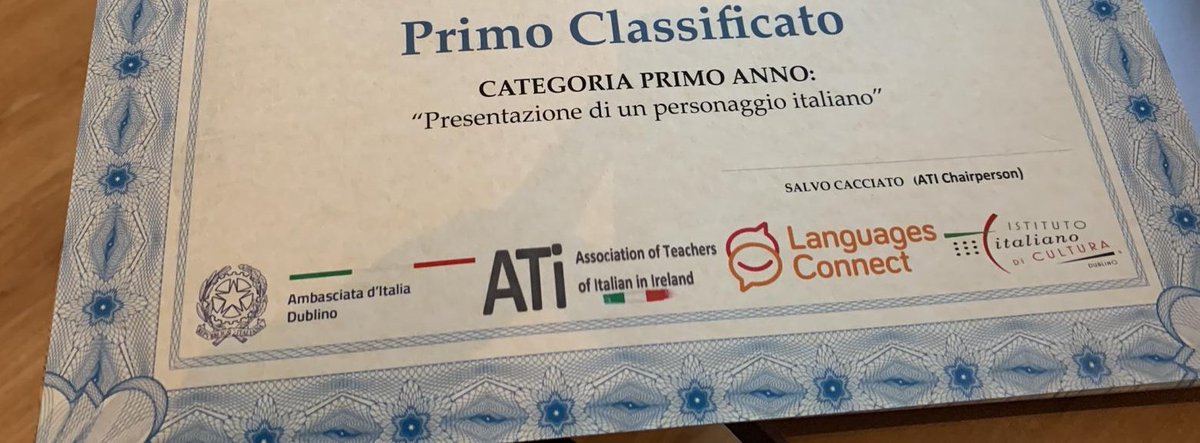 Looking forward to holding the award ceremony for our competitions for students of #Italiano in Ireland of all year groups, and Italian language assistants. The scene is set <a href="/IICDublino/">IIC Dublino</a> where 15 students from 8 schools will receive their prizes. A domani!!!