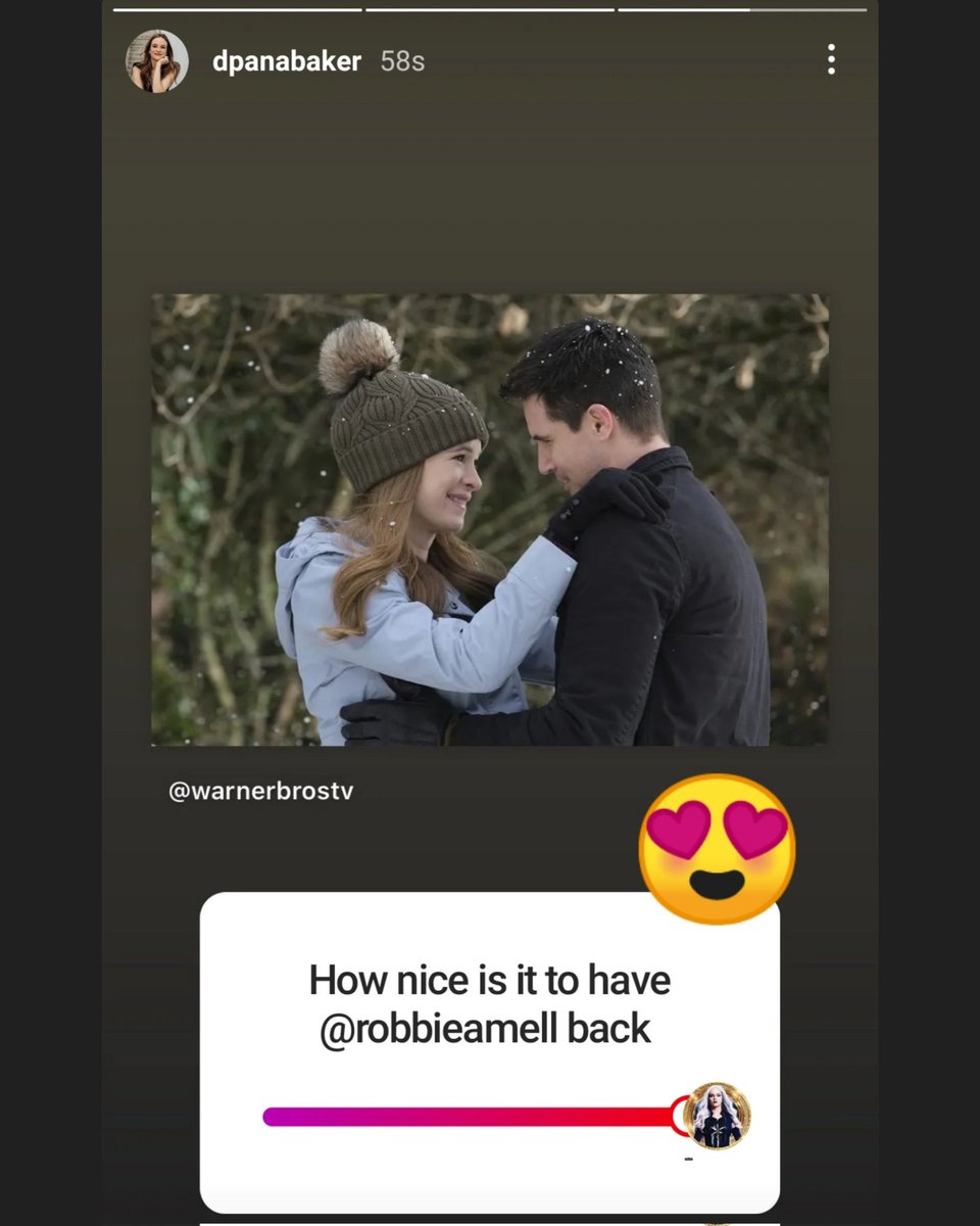 caitlinsnow_cw's tweet photo. @dpanabaker  via InstaStory

"How nice is it to have @robbieamell back"

ME:💯😍
@warnerbrostv @TheCW
#theflash #TheFlashSeason8  
#daniellepanabaker #dpanabaker #caitlinsnow #frosty #frost 
#robbieamell #ronnieraymond #deathstorm https://t.co/ioiaFCyBpk