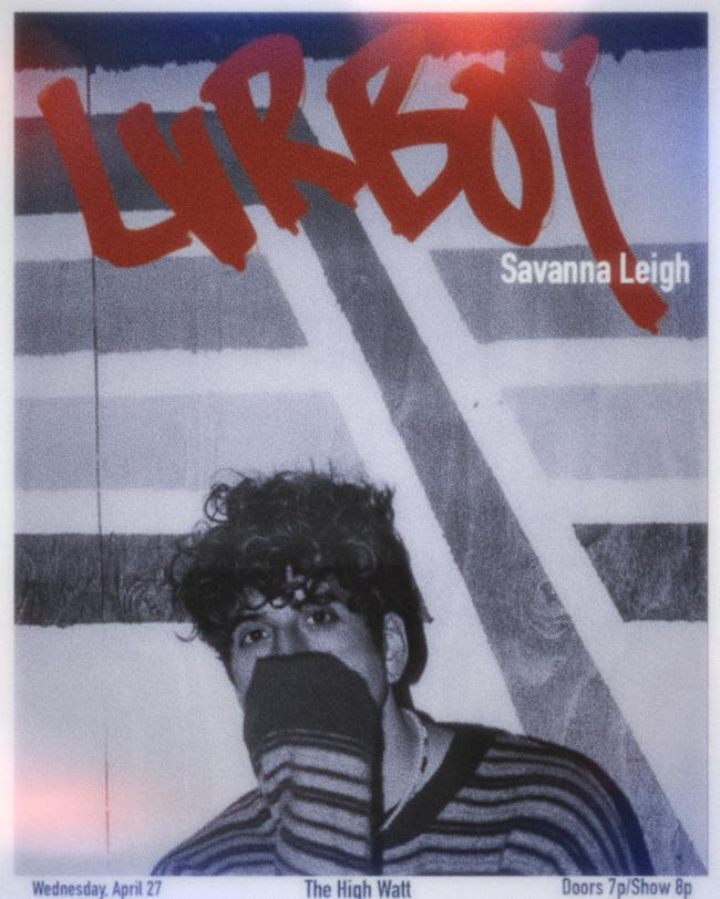 TONIGHT in The High Watt - Nashville's very own LVRBOY w/ Savanna Leigh! Doors 7pm, show 8pm. See you soon &lt;3 

Tix: bit.ly/37PJlfp