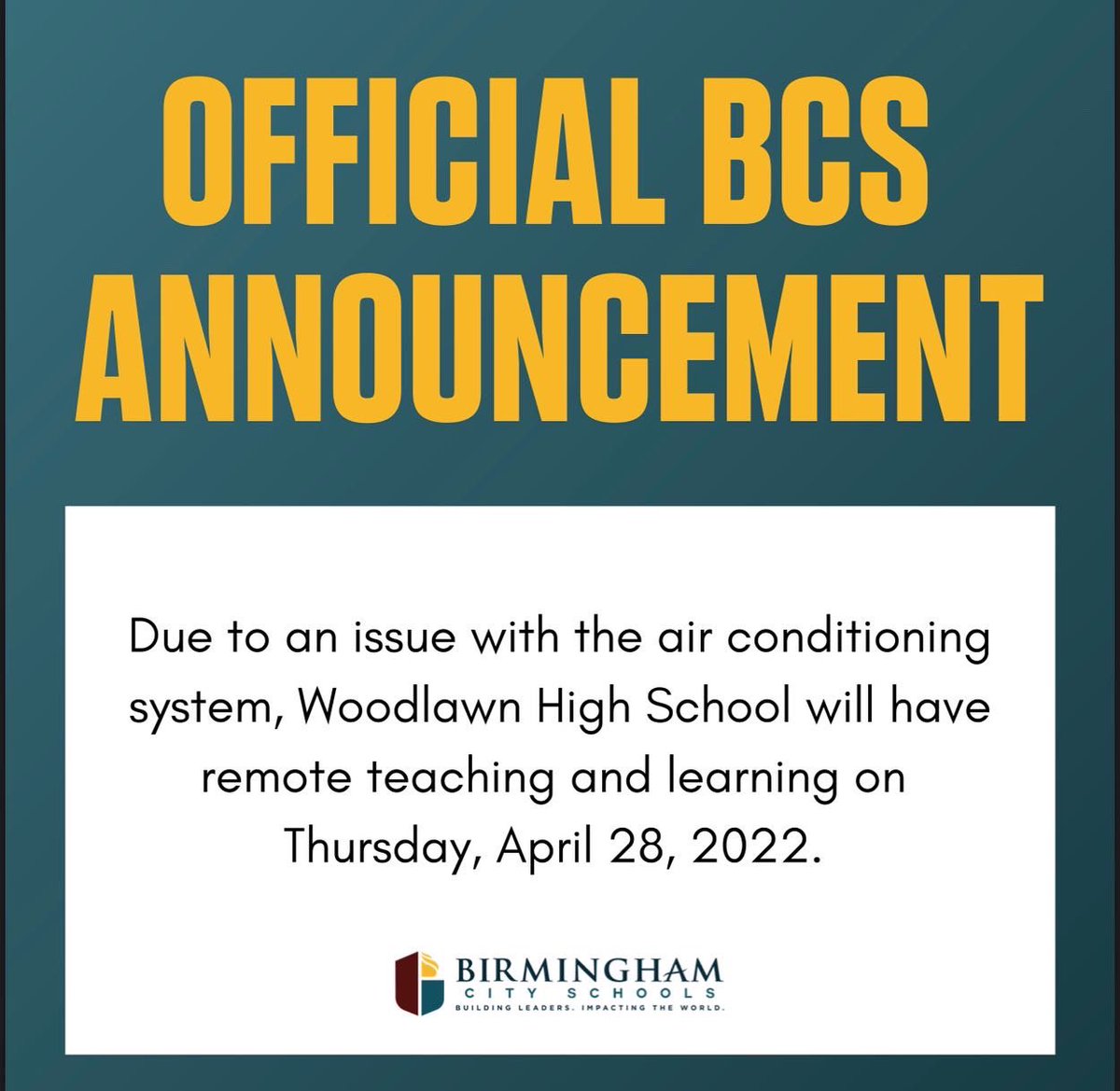 Birmingham City Schools🎓 tweet media