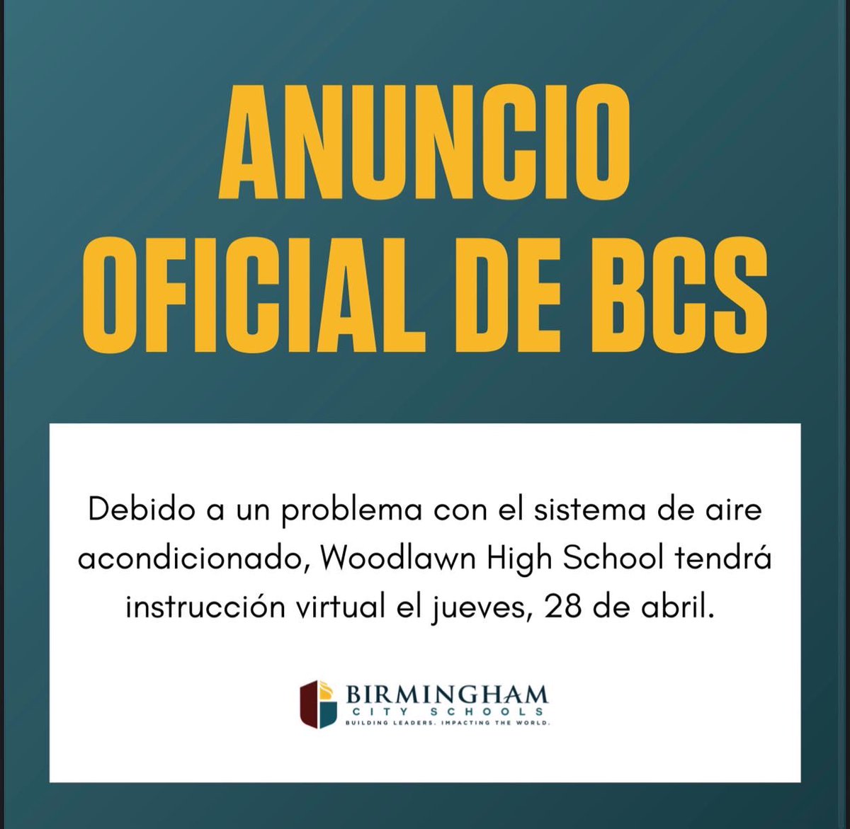 Birmingham City Schools🎓 tweet media
