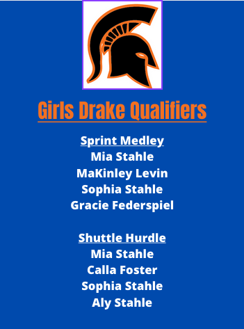 club_solon's tweet photo. Good luck to the track athletes competing at the Drake Relays this weekend. Have some fun! #MYDRAKERELAYS #BLUEOVALBOUND #SOLONSTRONG https://t.co/HCCbZPd4Lx