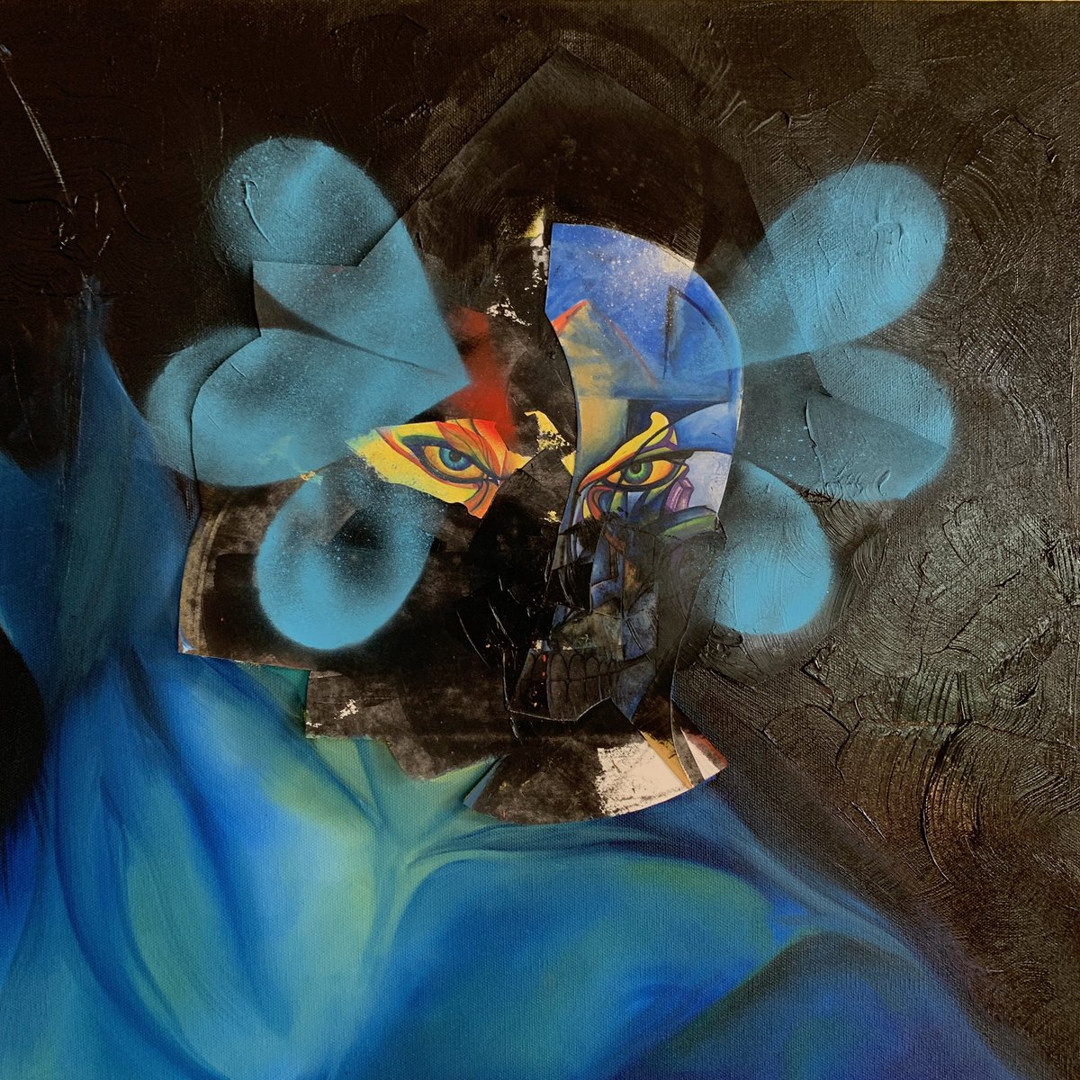 raintheneo's tweet photo. “ VEHEMENCE ”

Collage, oil, acrylic, and spray paint on canvas https://t.co/xBGU5Oh8DB