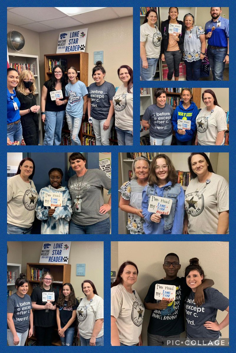 WaysideLibrary's tweet image. Congratulations to this year’s Wayside Wildcat Lone Star readers