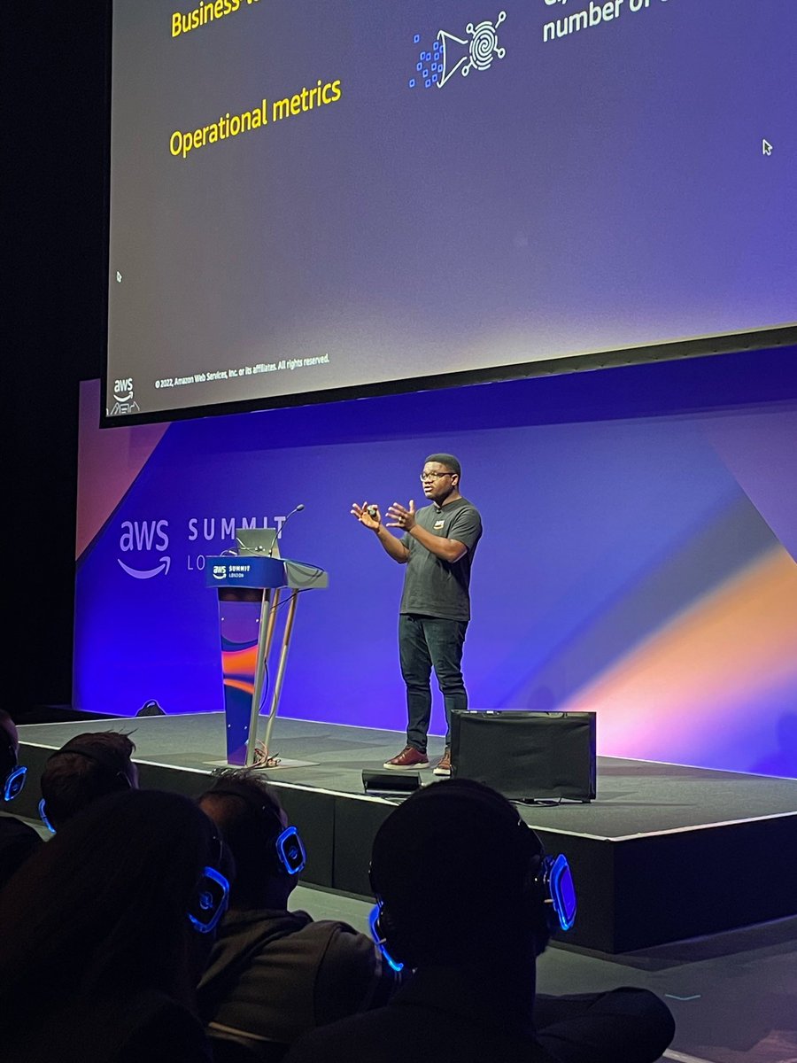 iam_Tessot's tweet image. Thanks to over 700 customers and partners that joined my session today during the #AWSSUMMITLONDON. Hope you found it useful and learnt something new.

Still #Day1