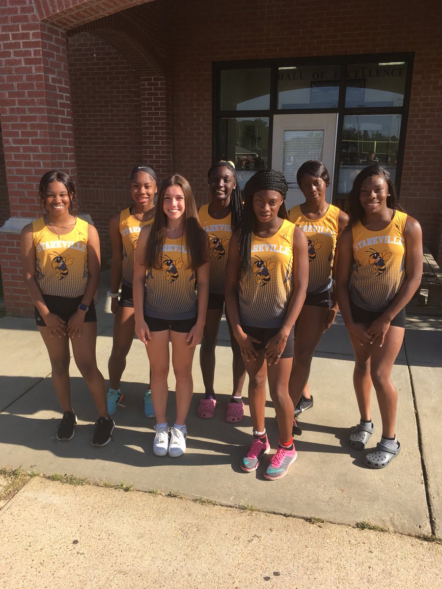 Starkville High School girls qualifiers for state track meet. State meet will be Friday.
