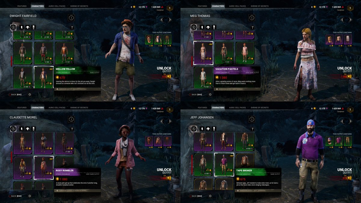 Tome 11 Devotion | In-Game Rift Cosmetics Renders (1/2).

#DeadbyDaylight #dbdleaks #leaksdbd #dbd