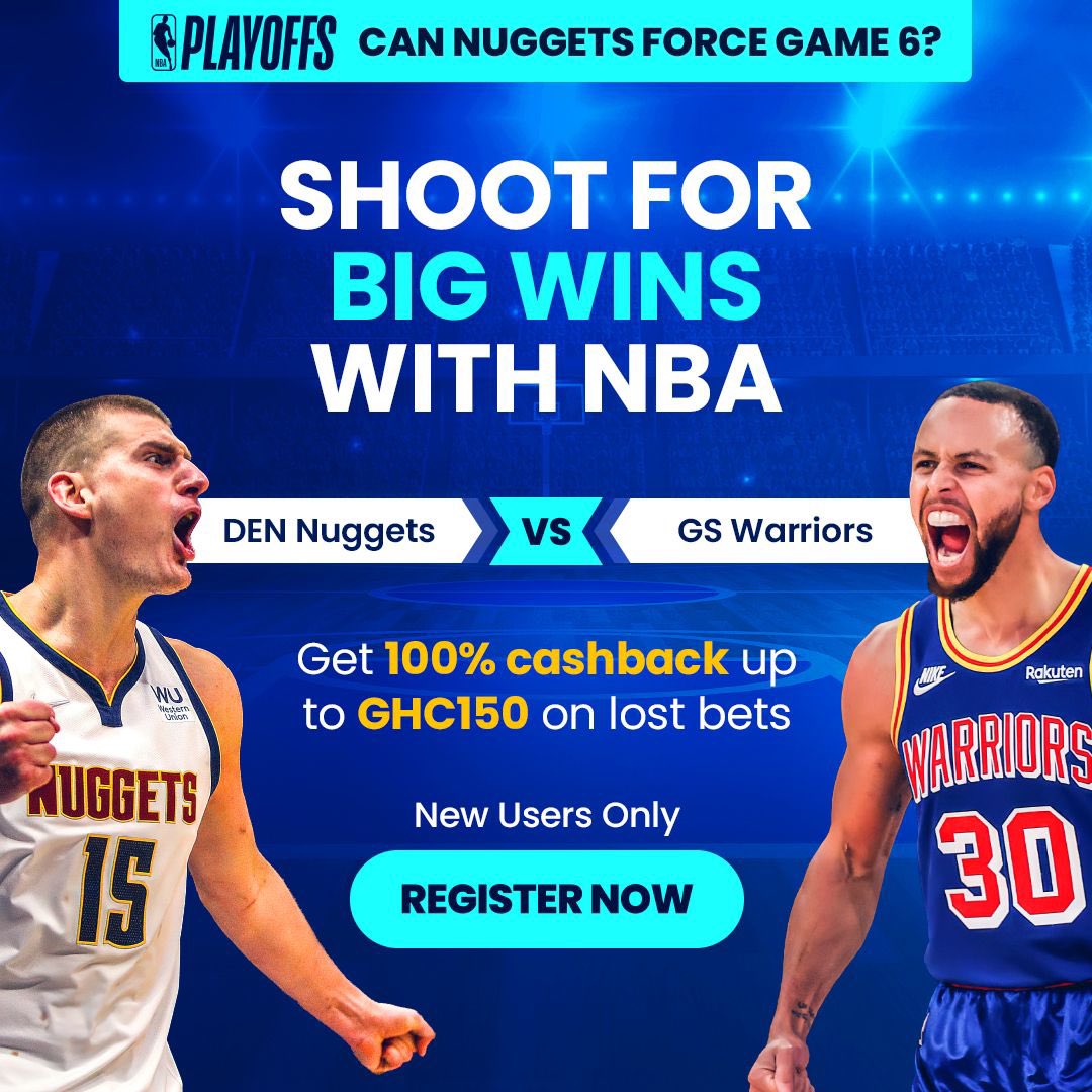 Mmonkoaa's tweet photo. Select more than 1.3 odd in 5 games with minimum stake of 10 cedis Lose or won you’ll get paid ❤️💪
Sign up https://t.co/wI31dIWQKB
#thatfeeling4NBA https://t.co/VDGAZlzCUp