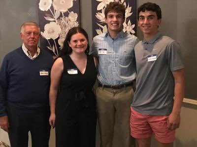 Congratulations to this year’s Hudson Kiwanis Athletic Scholarship winners:
Girls’ Basketball - Josephine Lawler Baseball - Ben Sage
Boys’ Basketball - Carter Buzzelli

We are proud to recognize these senior athletes who also excel in leadership and service to community!!