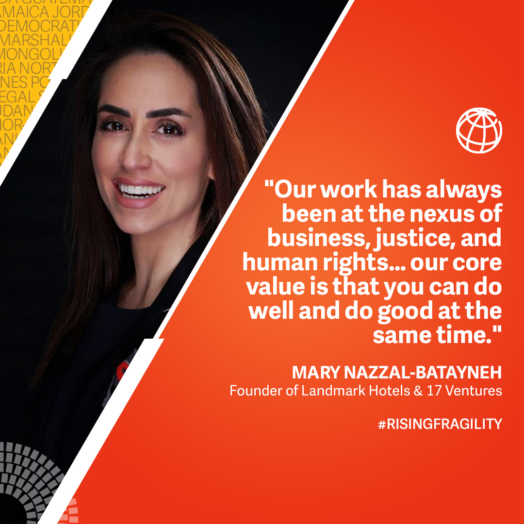 WorldBankGroup's tweet photo. As countries deal with multiple crises, how can we best respond to #RisingFragility around the world and support the most vulnerable?
Watch the event replay and hear from @DonaldKaberuka, @MaryNazzal and other experts https://t.co/MjWJpRSccS https://t.co/uV0OxPfEfJ