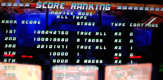 EinhanderSequel's tweet photo. Rolling Gunner Novice Mode 1CC achieved! https://t.co/9ibxGsAscs