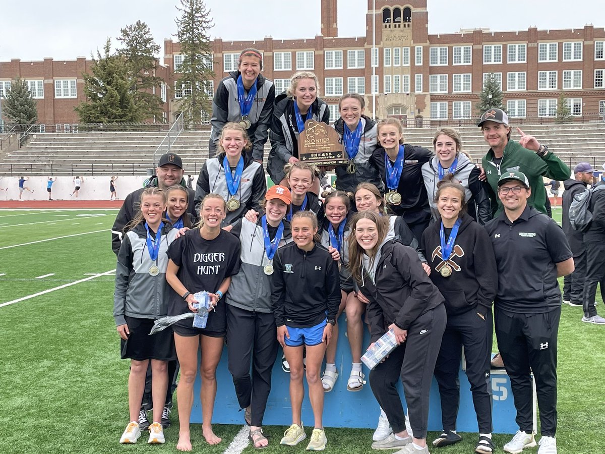 IR_DanielS's tweet photo. .@MontanaTechXCTF wins the @FConference Women’s Track and Field Championship.

Orediggers scored 226 points as a team.

Carroll finished second on the women’s side, with Providence third. 

#mtscores https://t.co/pHv4XHrz3y
