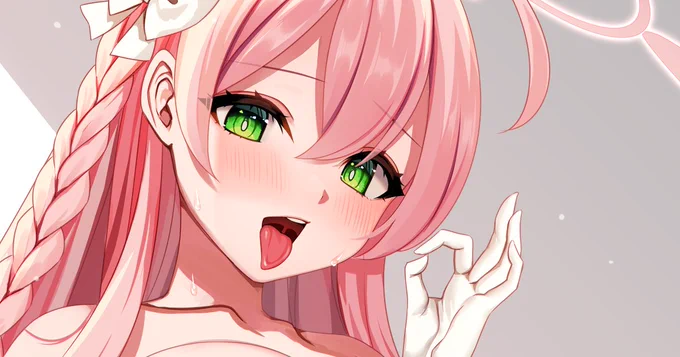 Fantia と Fanbox に マイクロビキニハナコ を投稿しました!表情・脱衣・母乳差分があります![Fantia][Fanbox] 