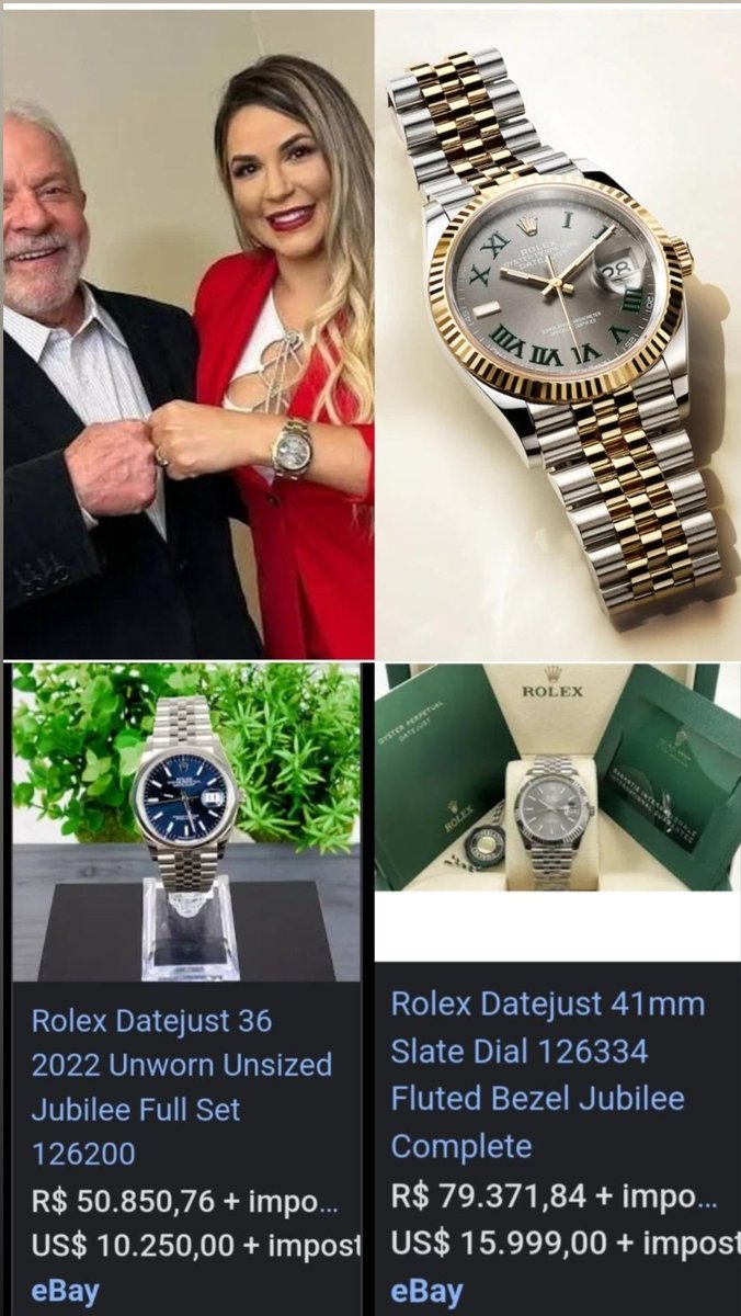 Parece que pra andar no bonde do nine fingers, pregar distribuição de renda, criticar o "consumismo excessivo" da classe média e o capitalismo precisa exibir relógio de R$80mil reais pra cima, a menos que seja falso🤔🤫🤐🤣🤣🤣