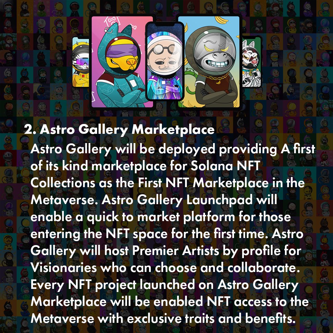 AstroBabiesNFT's tweet photo. MARKETPLACE IS RIGHT AROUND THE CORNER! 🚀
We are in the final steps of our #AstroGalleryMarketplace being launched in MAY! We will have a sneak peek video available this week to show our progress!
Stay tuned! 🔥
@AstroBabiesNFT #solana #bitcoin #NFTs #AstroPups #AstroGallery https://t.co/2dUg5YaVsL