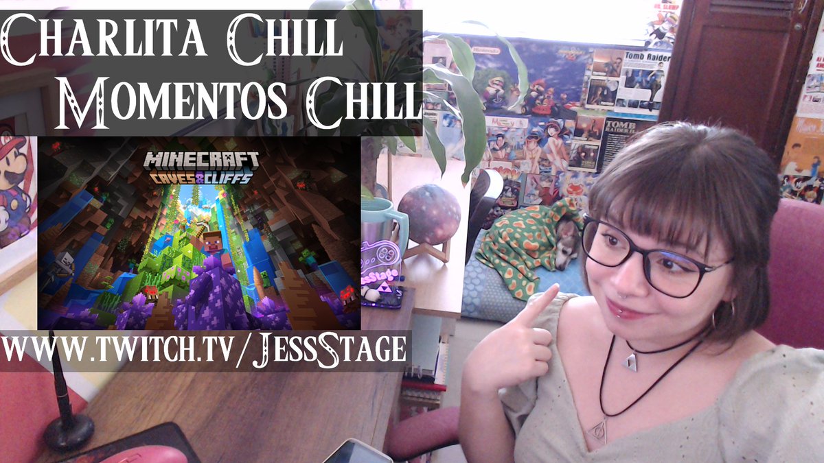 StageJess's tweet image. Todo Chill en el stream de hoy, hasta Samus ► Estoy en vivo - twitch.tv/JessStage 

#twitchgaming  #Minecraft
